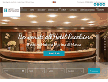 Tablet Screenshot of hotelexcelsior.it