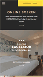 Mobile Screenshot of hotelexcelsior.be