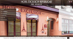 Desktop Screenshot of hotelexcelsior.fr